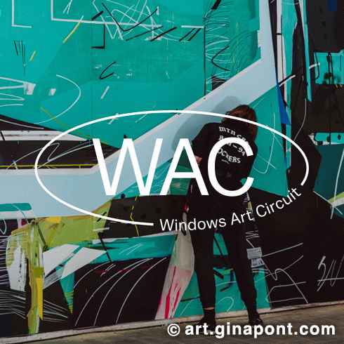 I was selected to report the activities and artists of the festival WAC - Poblenou Urban District, through quick sketches made live and exhibiting in real time.