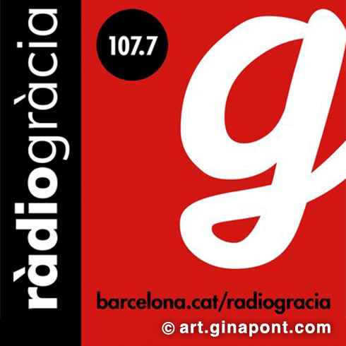 On September 13th I was interviewed in the program Galeria d'Art of Ràdio Gràcia. During the hour of broadcasting I talked about the poster of the Festa Major de Gràcia, the elements I illustrated and Urban Sketching.