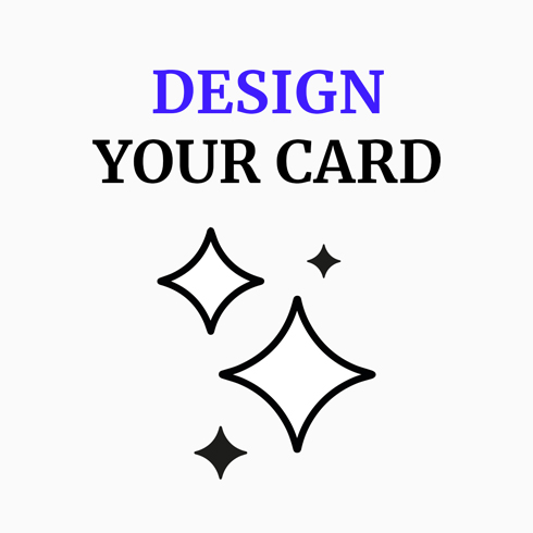 Custom Christmas cards: Personalize your Christmas card; a perfect and original Christmas present.